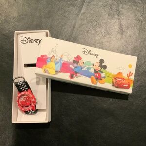 Disney Cars Kids Plastic Time Teacher Analog Watch